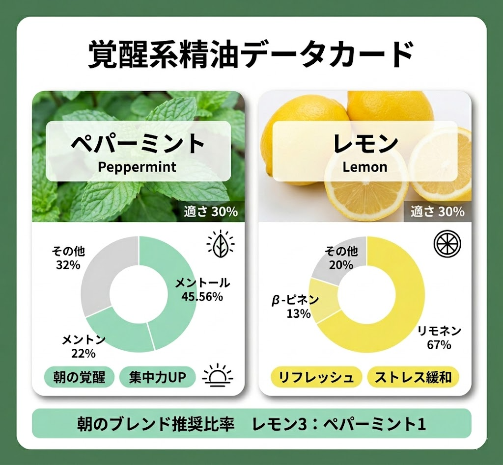 ペパーミント成分データ