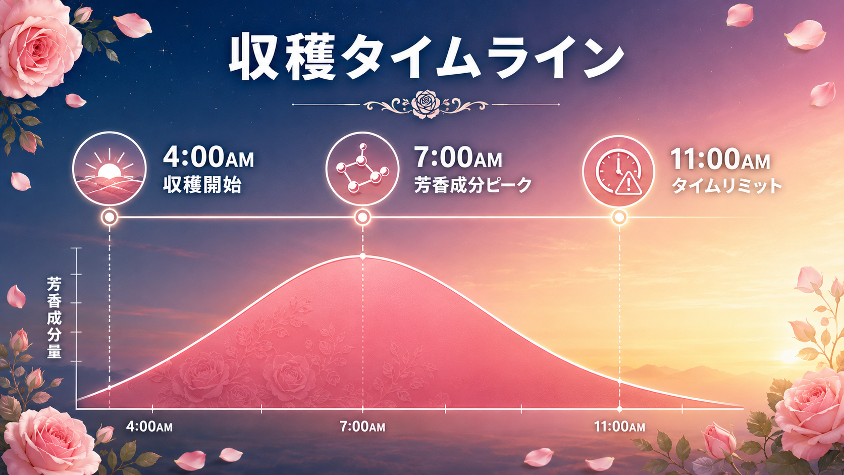 ブルガリアンローズ精油の科学 — 成分・産地・品質基準を徹底解説 21 図解