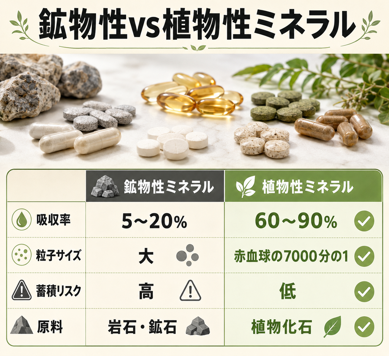 ミネラル不足は食事だけでは解決できない?|PHOSSILミネラルの成分・吸収・活用法 34 image