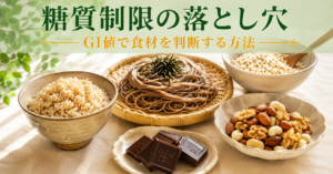糖質制限の落とし穴──GI値で食材を判断する方法
