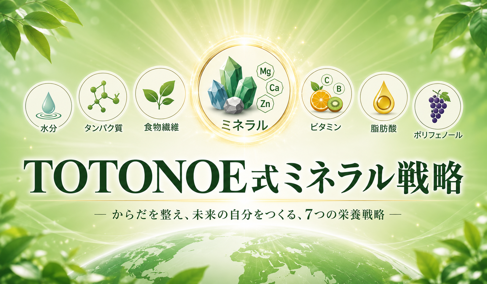 TOTONOE式ミネラル戦略