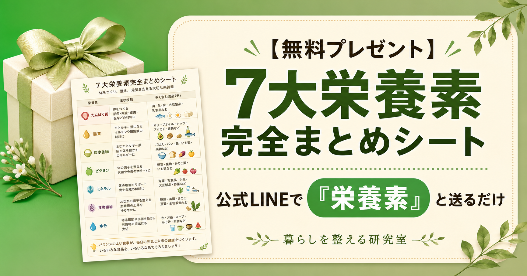 日本人の多くが足りていない"ビタミンD"──免疫・骨・メンタルの科学 70 CTA: 【無料】7大栄養素 完全まとめシート