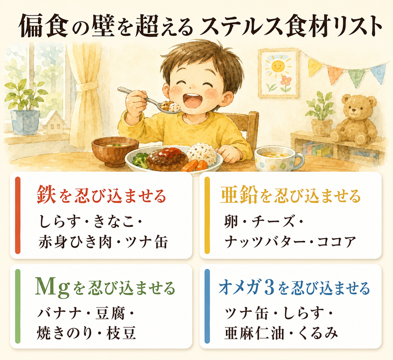 TOTONOE式7大栄養素まとめシート LINE