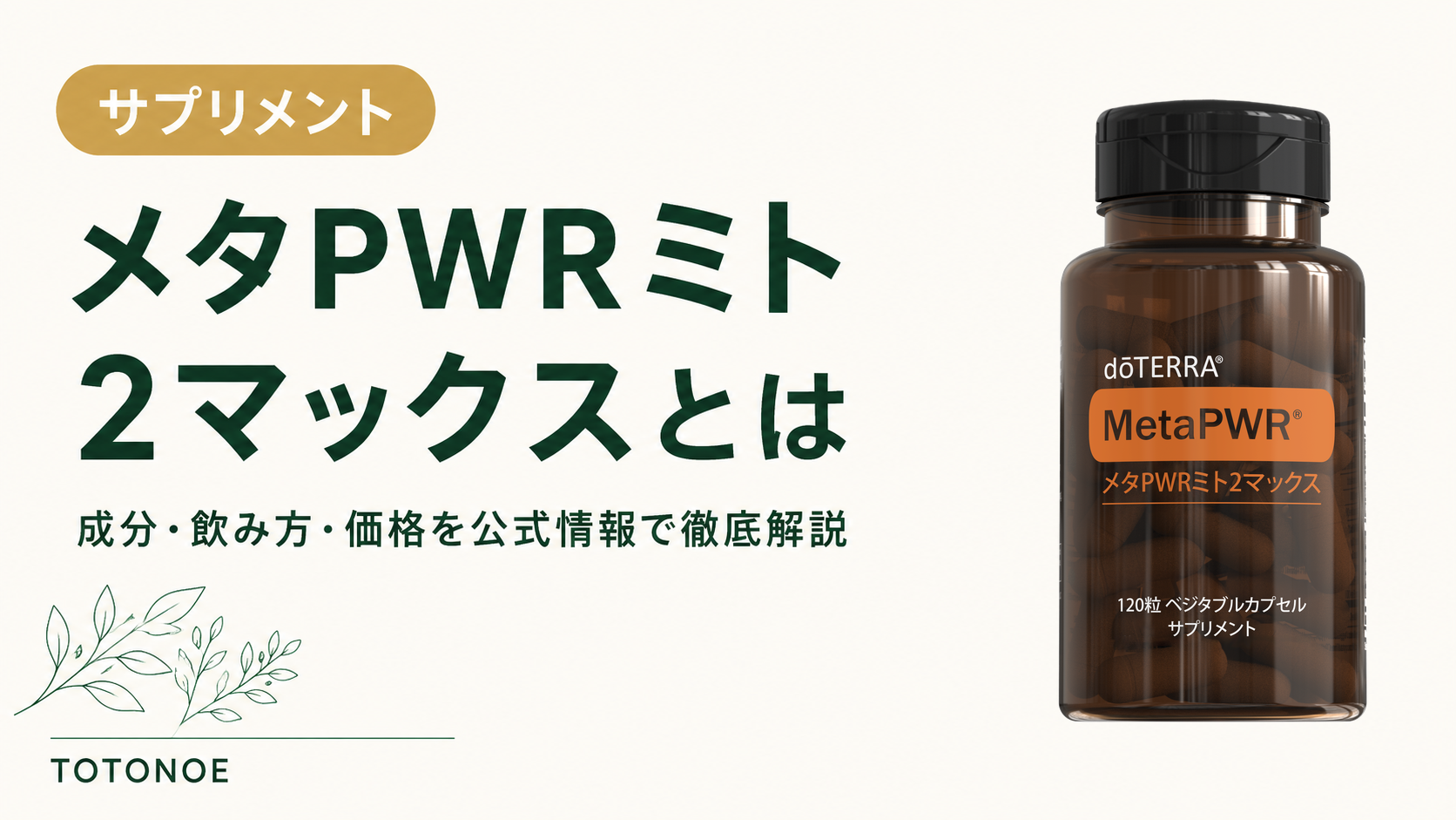 メタPWRミト2マックスとは|成分・飲み方・価格を公式情報で徹底解説